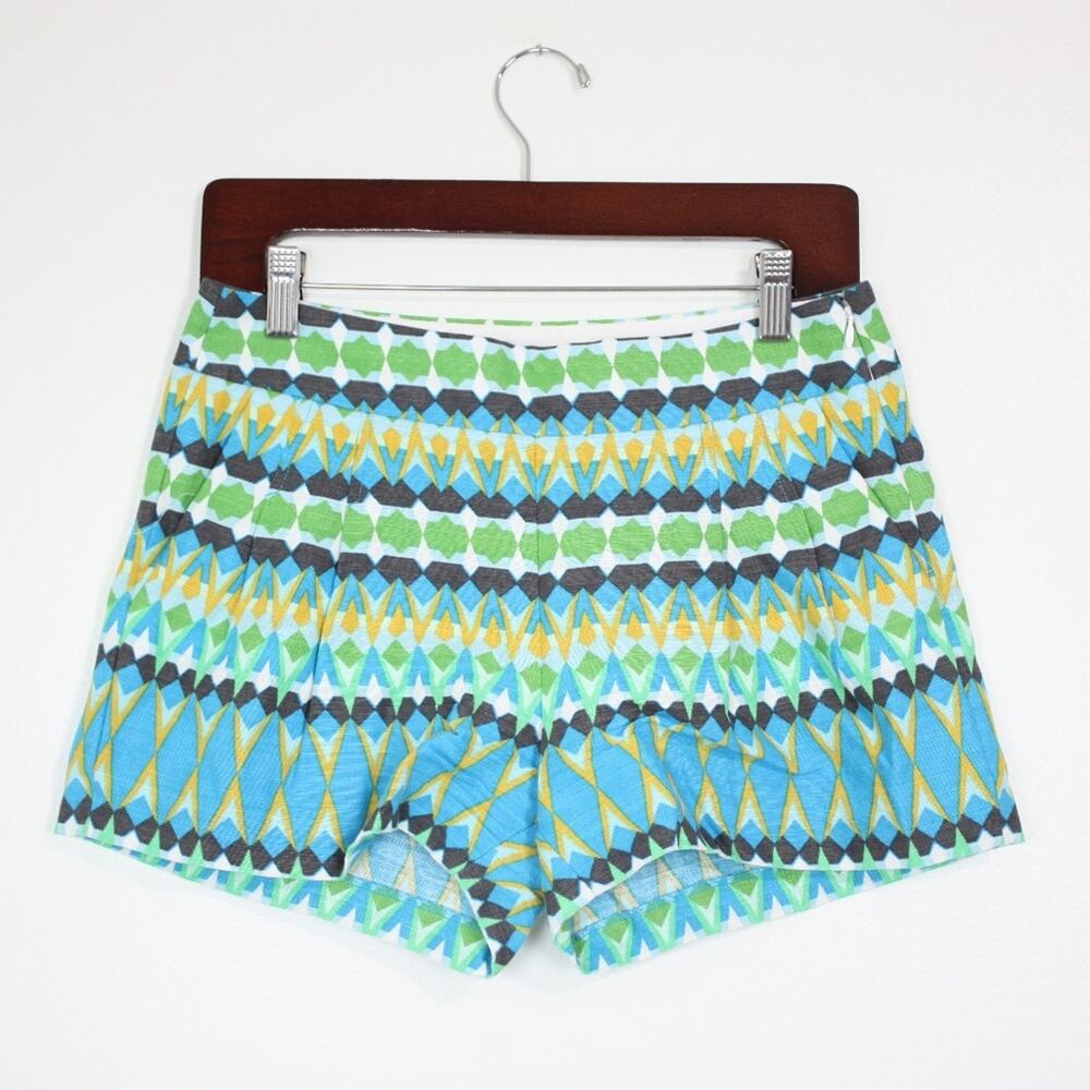 J. Crew Factory Shorts Women's Size 0 Geometric